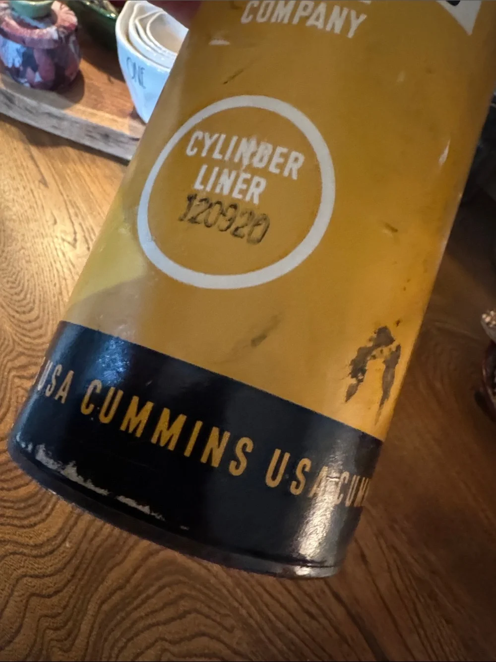 Cummins branded yellow